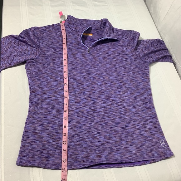 Lucy Athletic Jacket Pullover Sweater Workout Yoga Purple Medium - Picture 11 of 13